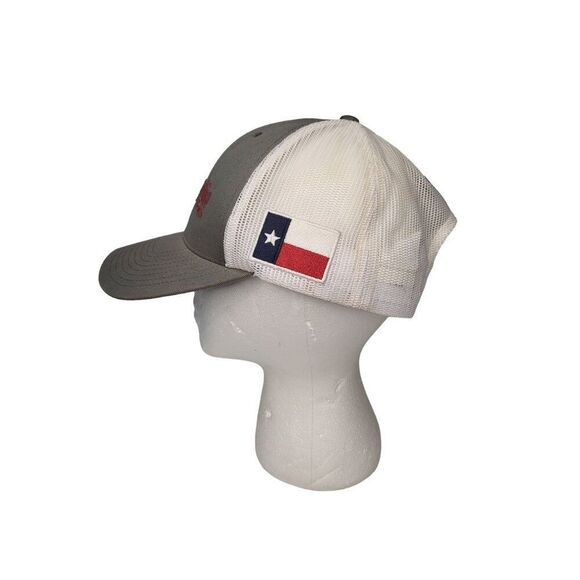 Columbia PFG Snapback Hat Gray White Fishing Embroidered Outdoor Casualwear - Picture 2 of 5